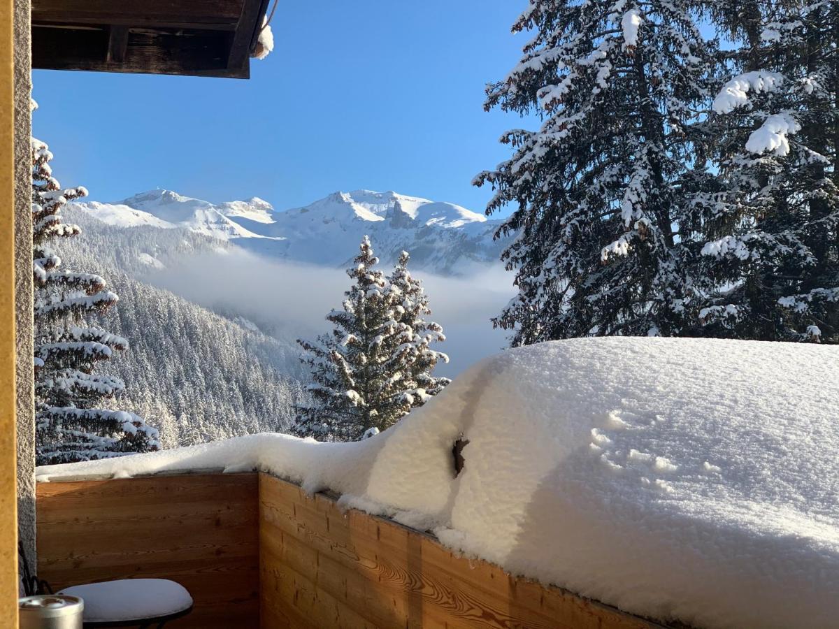 Hotel De Charme La Poste Anzère Екстериор снимка